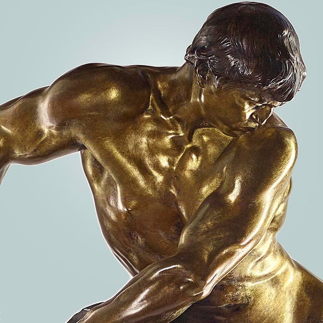 Thiebaut Frère, Nude Spring, 1890s, Bronze For Sale - Image 3 of 10