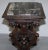 Italian Ornately Hand Carved Oak Side Table with Solid Marble Top, 1840s For Sale - Image 16 of 18