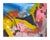 Abstract watercolor with bold, dynamic colors by Les (Leslie Luverne) Anderson (American, 1928-2009). From the estate of...