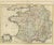 Antique Map of France by Mortier, 1730 For Sale - Image 5 of 5
