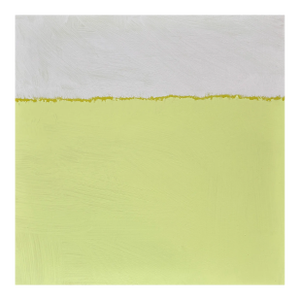 Sarah Trundle, Contemporary Abstract Landscape Painting, "Landscape in Pale Pink and Green, No. 3"