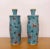 Teal 1950s Vintage Sevres and Decorated by E. Metayer Vases- a Pair For Sale - Image 8 of 8