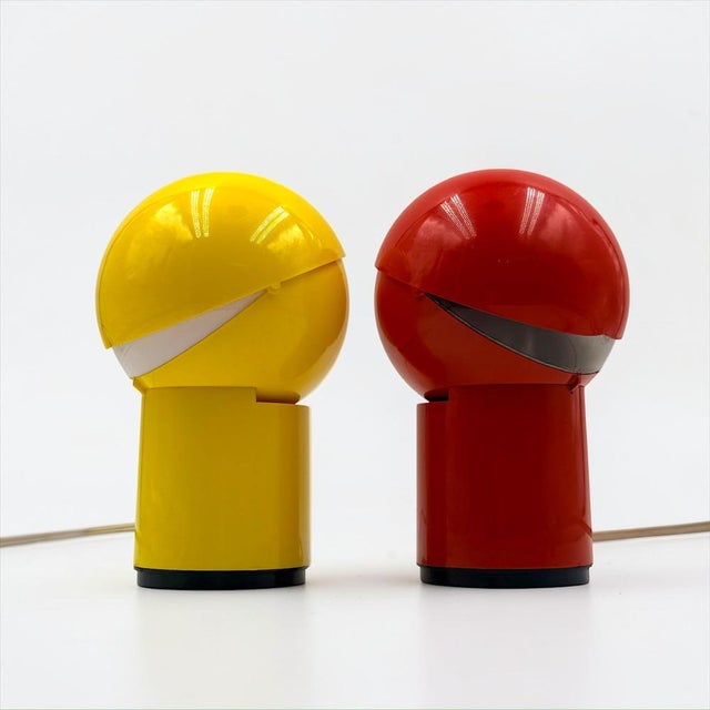 Space Age Sfera Notte Table Lamps from Gagiplast, 1970s, Set of 2 For Sale - Image 14 of 17
