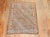 Islamic 19th Century Blue Antique Caucasian Kuba Rug - 3'8" x 4'10" For Sale - Image 3 of 8