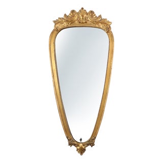 20th Century Louis XV Mirror in Gilt Wood from VM, Belgium, 1950s For Sale