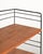 Scandinavian Freestanding Modular Bookcase in Teak and Metal, 1960s For Sale - Image 9 of 10