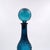 Mid-Century Modern Mid-Century Modern Italian Genie Bottle in Blue Empoli Glass, 1960s For Sale - Image 3 of 12