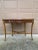 Mid 20th Century Grand Rapids Imperial Furniture Regency Bird's Eye Maple Demilune Console Table For Sale - Image 14 of 14