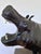 1930s Large Vintage Handcrafted Leather Hippopotamus Statue For Sale - Image 5 of 10
