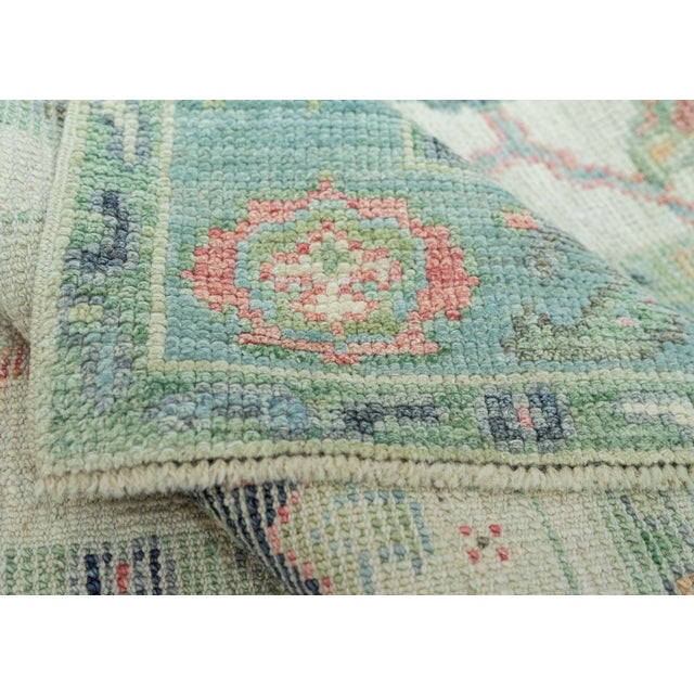 Early 21st Century Turkish Oushak Rug 2'8" x 10'4" #20259 For Sale - Image 5 of 8