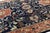 Vintage Persian Sultanabad Style Hand-Knotted Wool Area Rug – Navy & Terracotta For Sale In New York - Image 6 of 11