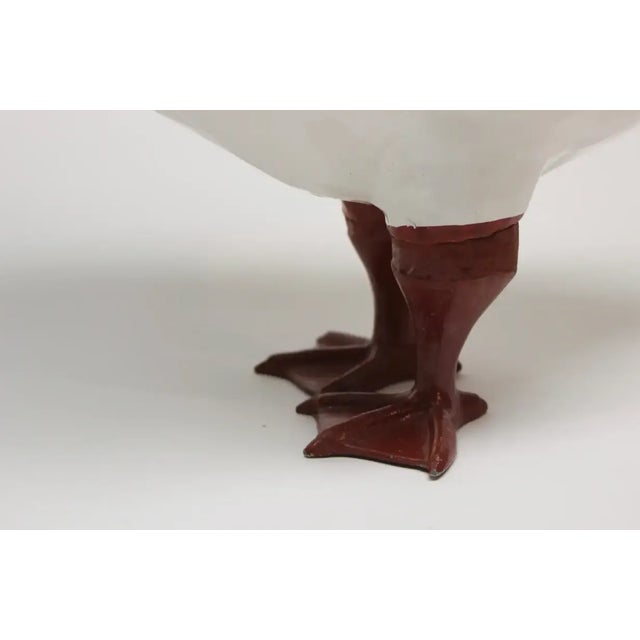 Mid 20th Century Ceramic Italian Goose For Sale In New York - Image 6 of 10