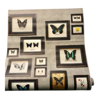 Matthew Williamson “Narissa” Butterfly Wallpaper - 3 Rolls For Sale