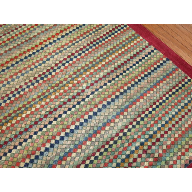 Vintage Turkish Deco Carpet For Sale - Image 14 of 18