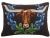 Longhorn & Blue Bonnets Hook Pillow