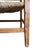 Antique Arts & Crafts Walnut & Rush Two-Seater Settee, 1900 For Sale - Image 9 of 10