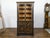 19th Century English Black and Gold Chinoiserie Bookcase with Glass Doors For Sale - Image 12 of 12