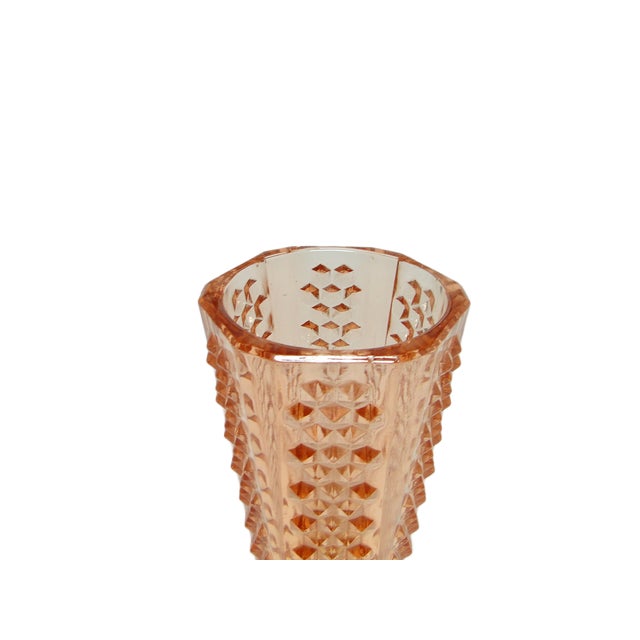 Postmodern Vase from Ząbkowice Glassworks, Poland, 1970s, in Good conditions. Designed 1970 to 1979 This piece has an...