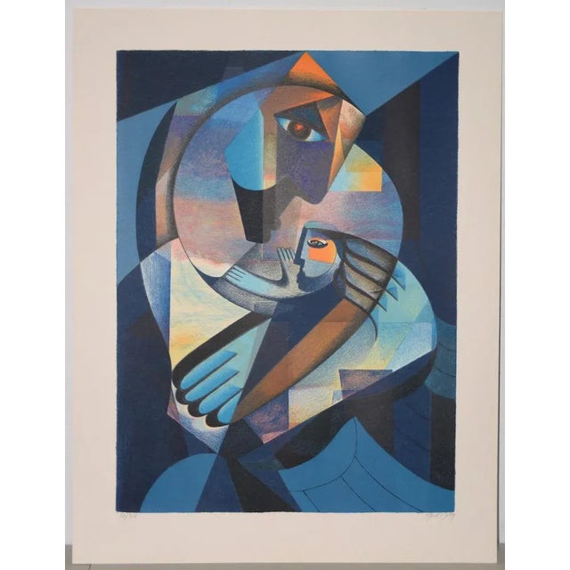 Neal Doty (1941-2016) Mother and Child Serigraph S/N C.1979 For Sale - Image 10 of 10