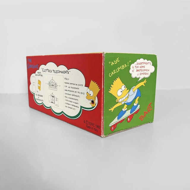 Plastic Italian the Simpsons Electric Car Model from RE.EL Toys, 1990s For Sale - Image 7 of 18
