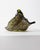 Vintage Italian Dark Green Murano Glass Bowl with Decorative Stone Inlays, 1980s For Sale - Image 3 of 12