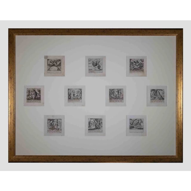 Plates of old testament is a wonderful black and white set of prints realized by the italian master antonio tempesta...