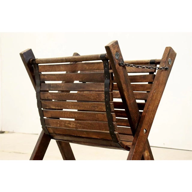 Brutalist Glauchau Magazine Rack For Sale - Image 5 of 12