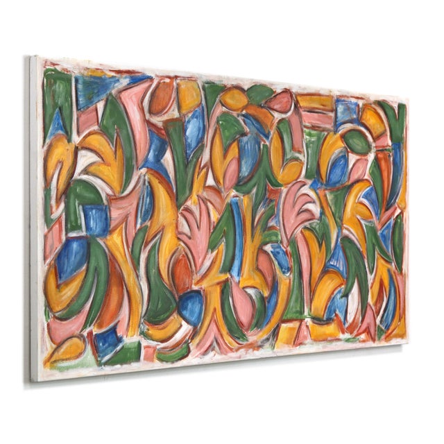 Contemporary The Wellspring III - Large Original Green Abstract Oil Painting on Canvas by Harrison Gilman For Sale - Image 3 of 9