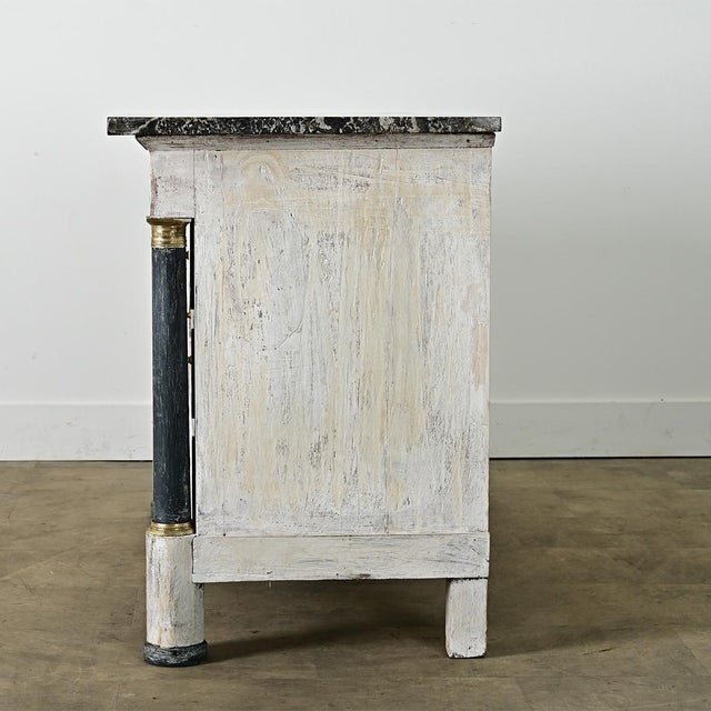 French 19th Century Painted Empire Commode For Sale In Baton Rouge - Image 6 of 8