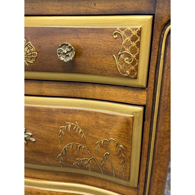 Wood Phyllis Andrade for White Furniture Company Chinoiserie Lingerie Chest, Vintage For Sale - Image 7 of 12