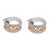 2020s Contemporary Diamond 18k Gold Hoop Earrings, A Pair For Sale - Image 5 of 7