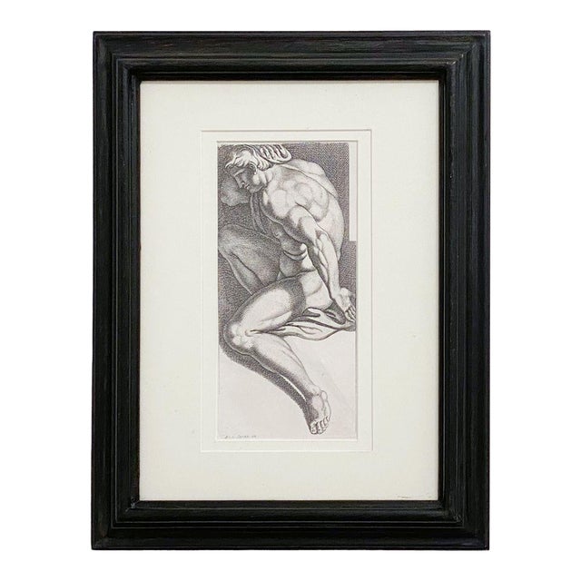 Original Engraving From Annibale Carracci, "Loves of the Gods" For Sale
