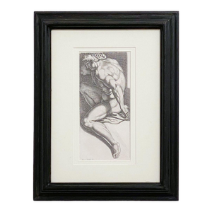 Original Engraving From Annibale Carracci, "Loves of the Gods"