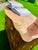 Wood Vintage Serpentine Chest of Drawers For Sale - Image 7 of 8