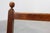 Art Deco Oak Side Chair with Carved Rosette Back and Turned Front Legs, 1890s For Sale - Image 4 of 16