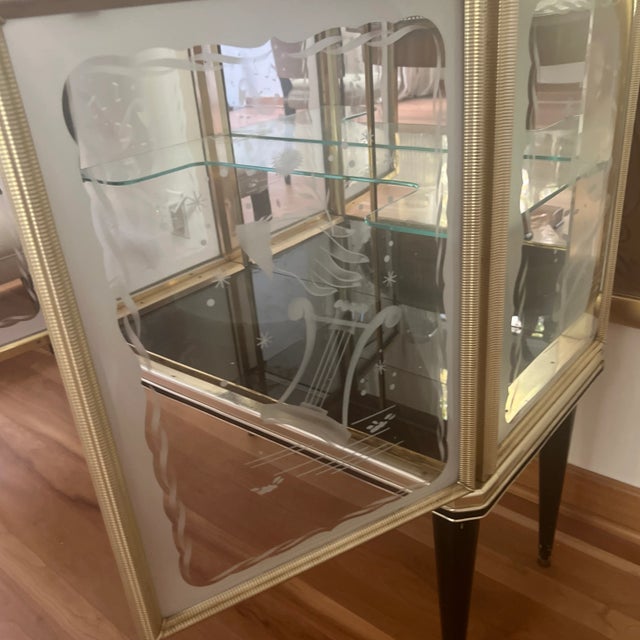 1950s Vintage Bar Cabinet by Umberto Mascagni For Sale - Image 4 of 9