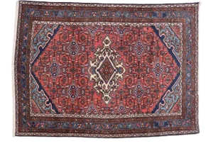 1930s Persian Hamadan Rug, 5' X 6'9"