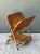 Vintage Rattan Folding Newspaper Holder For Sale - Image 10 of 12