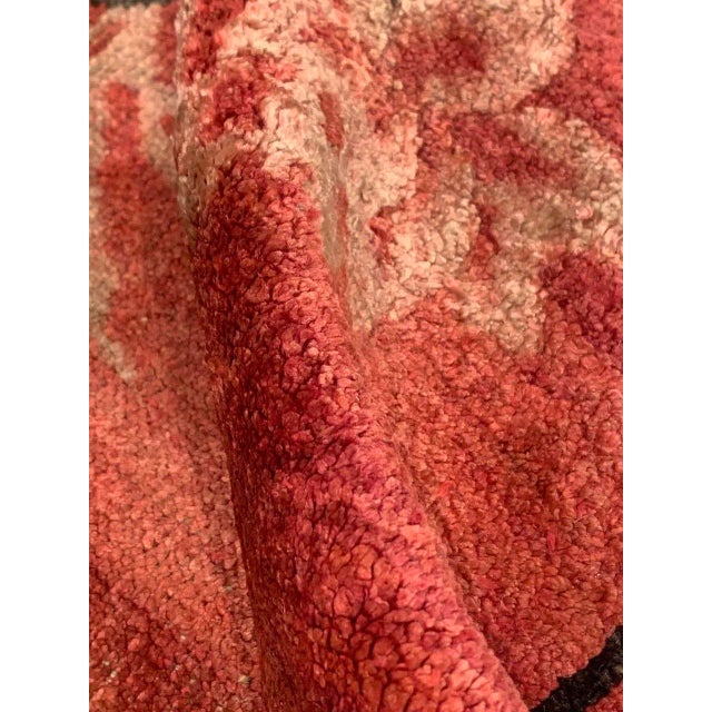 1940s Vintage Hand Knotted Khotan Rug For Sale In Washington DC - Image 6 of 11