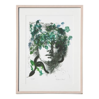 "Eden" From the Sophia Series (Original Art - Mixed Media and Lithography) For Sale