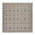 Handcrafted Modern Swedish Scandinavian Flatweave Area Rug Grey & Multi-Color For Sale
