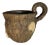 Folk Art Sewer Tile Tree Stump Jug: Handcrafted 20th Century Pottery For Sale