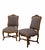 Hollywood Regency Mid-Century Regency Chairs, Set of 2 For Sale - Image 3 of 13