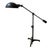 Restoration Industrial Black Metal Articulated Floor Lamp For Sale