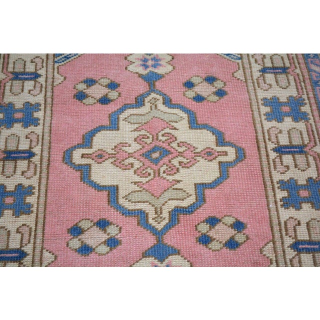 Vintage Turkish Anatolian Hand Knotted Wool Rug, 2'5''x4'1' For Sale - Image 4 of 4