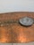 Brutalist Large Coffee Table in Copper with Crystal Agathe Stone from Marc Dhaenens Bel, 1975 For Sale - Image 3 of 10
