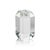 Contemporary Collier Beveled Cubic Crystal Taper Candle Holder, Large For Sale - Image 3 of 3