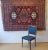 Wall rug with oriental patterns. Beautiful, interesting carpet. Vivid colors, original patterns. It is quite thin, so it...
