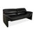 Two-Seater Sofa in Black Leather from de Sede For Sale - Image 9 of 13