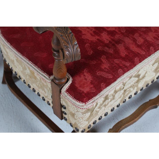 Set of Danish Art Deco Lounge Chairs in Oak, 1940s For Sale - Image 12 of 18